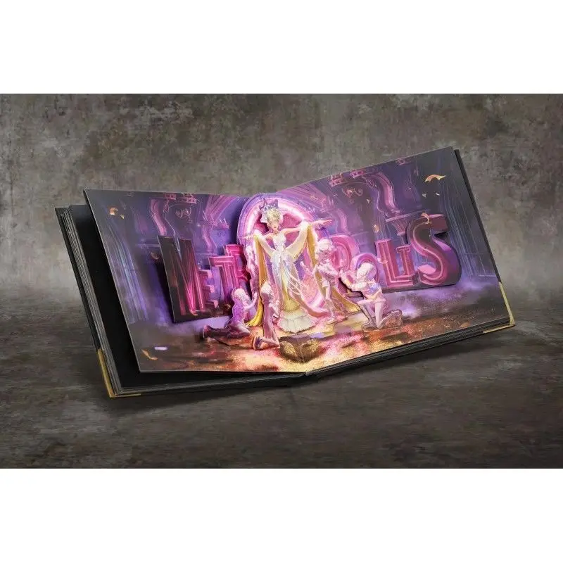 Identity V Kunstbuch Call of The Abyss Game Artbook Original-Charakterskizzen und Hintergrundfassungen im Lieferumfang enthalten