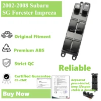 Botón de Control de elevador de vidrio de ventana para Subaru SG Forester Impreza 2002 2003 2004 2005 2006 2007 2008