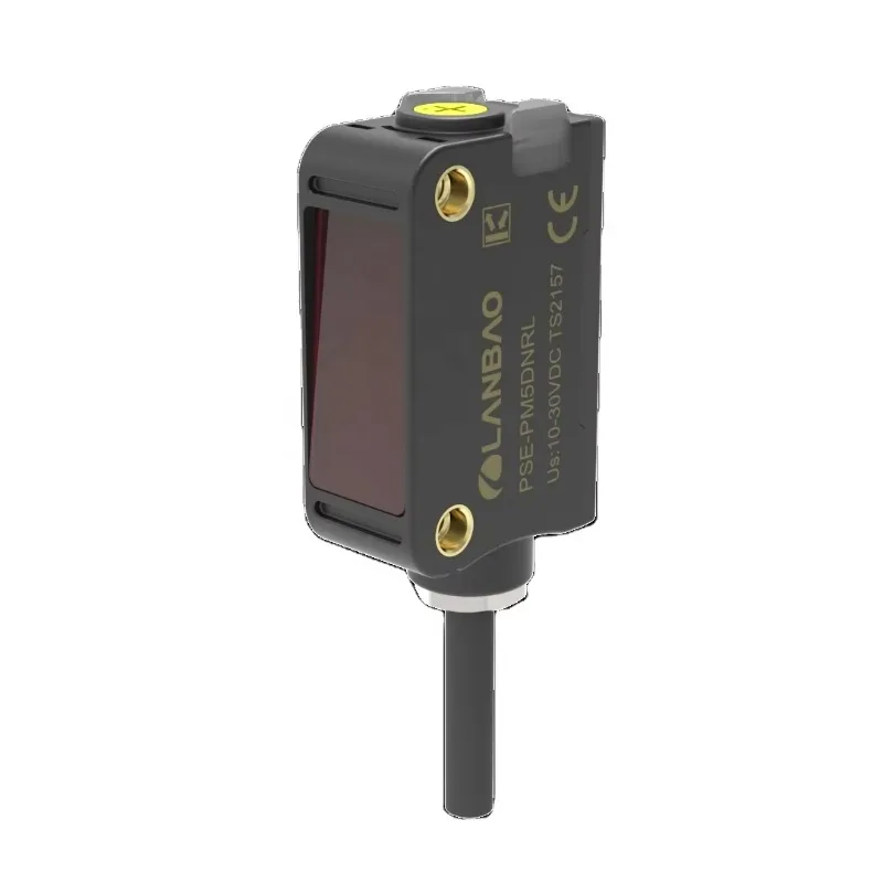 5m Optical Sensors NPN NO+NC Laser Photoelectric 10-30VDC Rated Distance