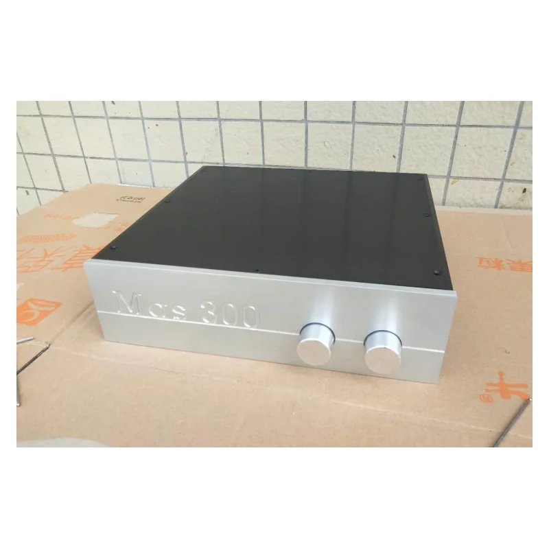 

W320 H90 L300 Mas300 all-aluminum power amplifier chassis amp decoding front stage audio amplifier chassis DIY assembly chassis