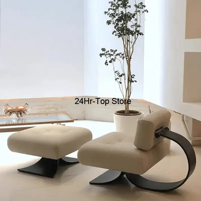 

Modern Luxury Reading Chair Library Restaurant Living Room Lazy Chair Cosmetic Throne Meditation Sillas Entrance Hall Furniture