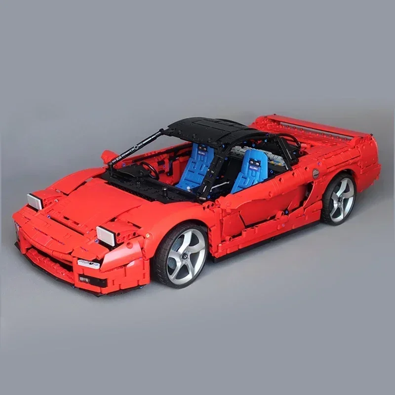 Bloques de construcción Moc, supercoche clásico, modelo Speed Champion NSX, tecnología 1:8, bloques modulares, regalo, juguete de Navidad, conjuntos DIY de montaje