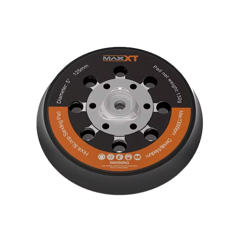 Imagem -03 - Maxxt-hook And Loop Polishing Pad Dupla Ação Random Track Polishing Pad Profissional 13000rpm 125 mm 150 mm