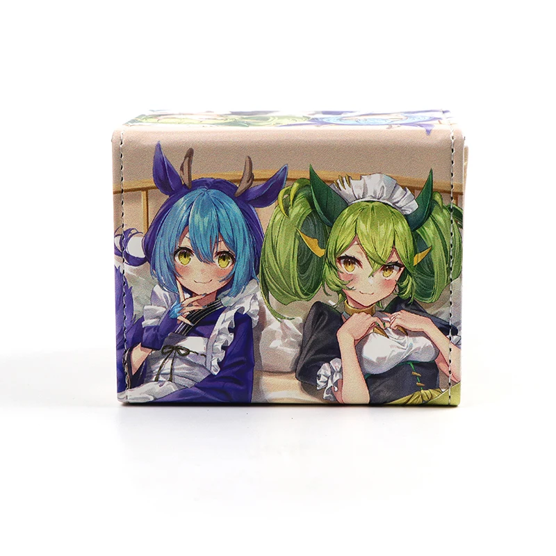 100+ Anime Card Case Deck Box Storage Box For Board Game Cards MTG/TCG/PKM/PTCG/YGO Yugioh Can Hold 100+ Cards