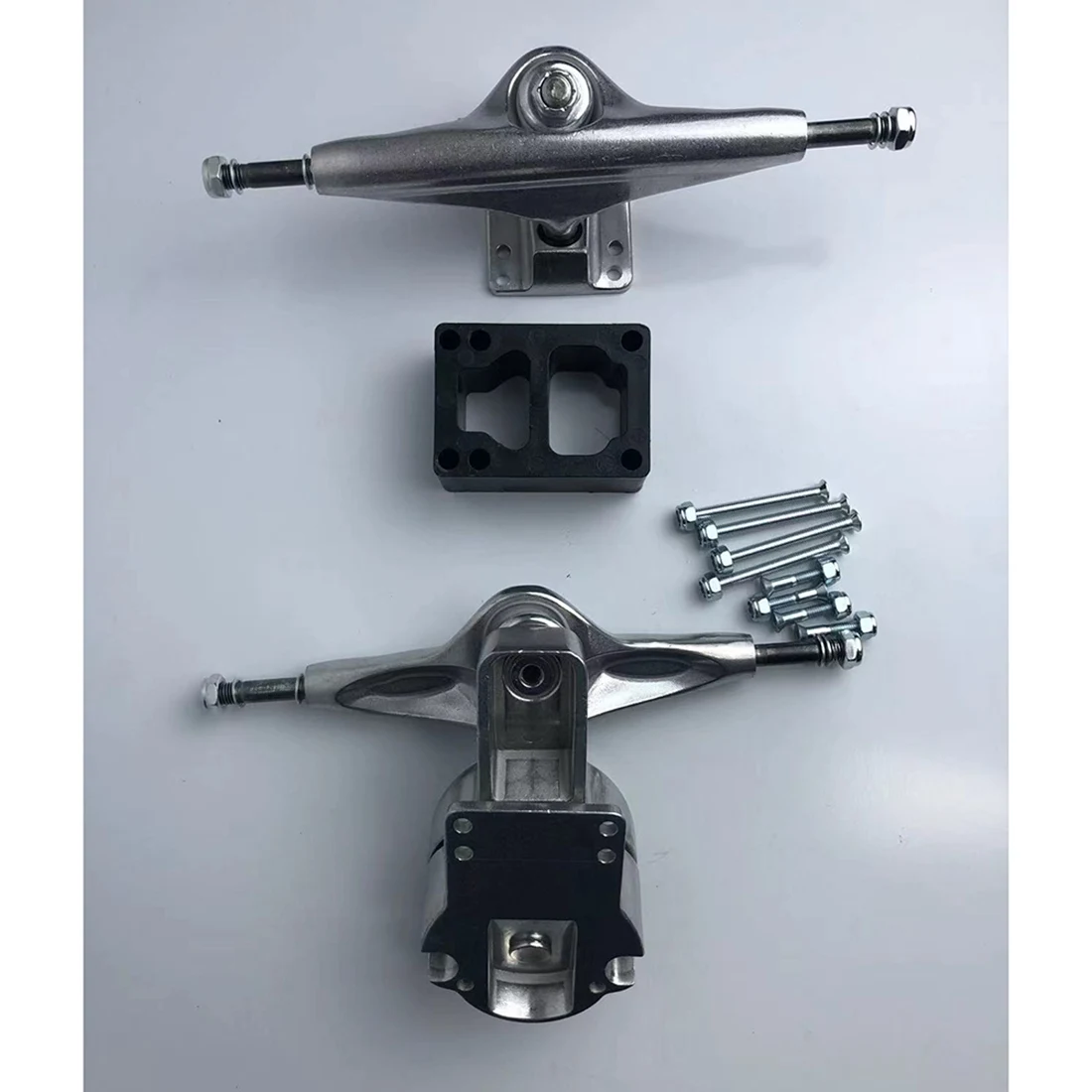 For Surf Skate Bracket 6 Hole Base 6.25Inch Trucks Surf Skateboard Trucks Adapter Rear Trucks,1