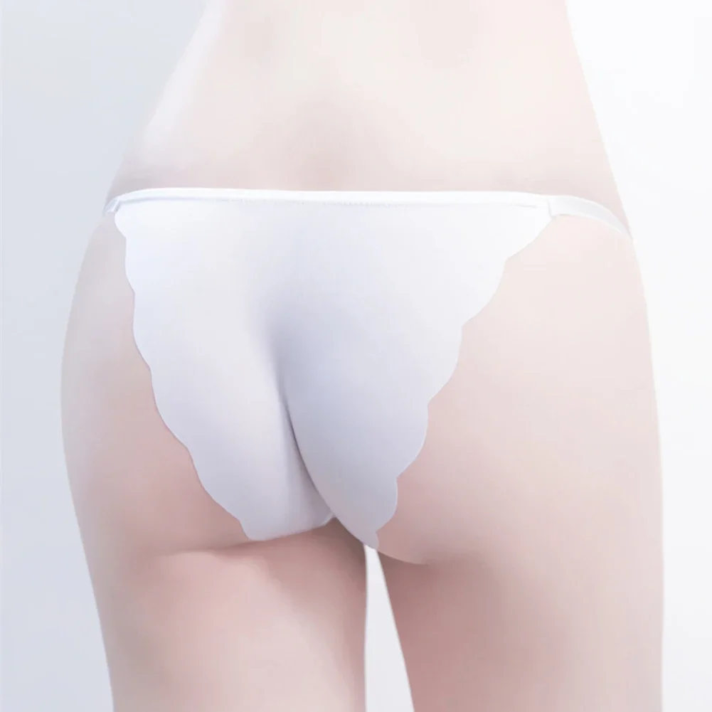 Sexy Women Sheer Seamless Panties Low-Rise G-string Thongs Lingerie Underwear