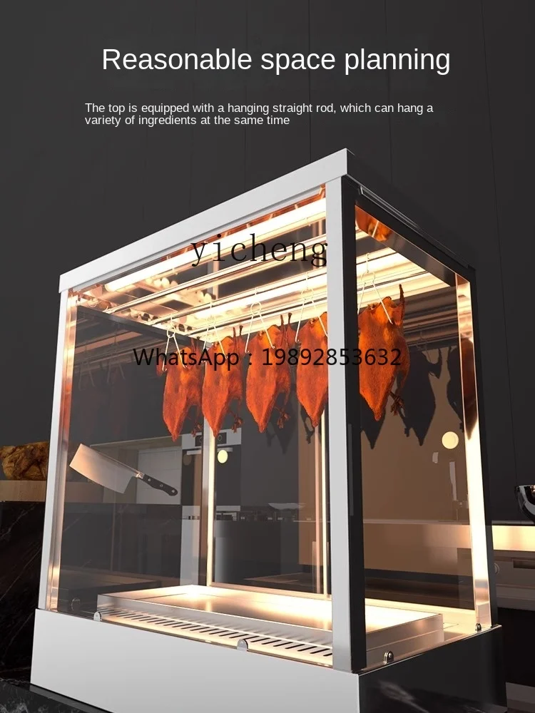 Tqh Roast Duck Insulation Display Cabinet Desktop Constant Temperature Heating Cabinet Roasted Crispy Pork Insulation
