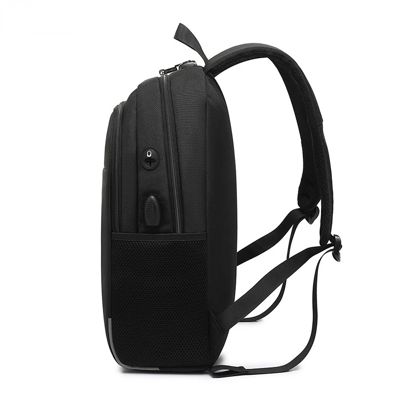 Chikage Simple Casual Unisex Backpack Temperament Business Commuter Computer Bag Large Capacity High Quality Student School Bag