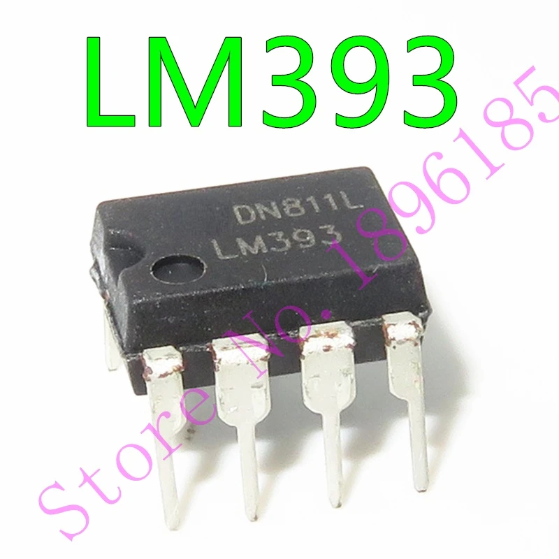 

1pcs LM393P LM393 DIP8 DIP LM393N 393 SINGLE SUPPLY, LOW POWER DUAL COMPARATORS