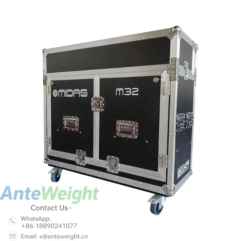 Customized Flight Case for Midas M32 Live Hydraulic Version With Wheels Pa System Music Equipment Flight Case
