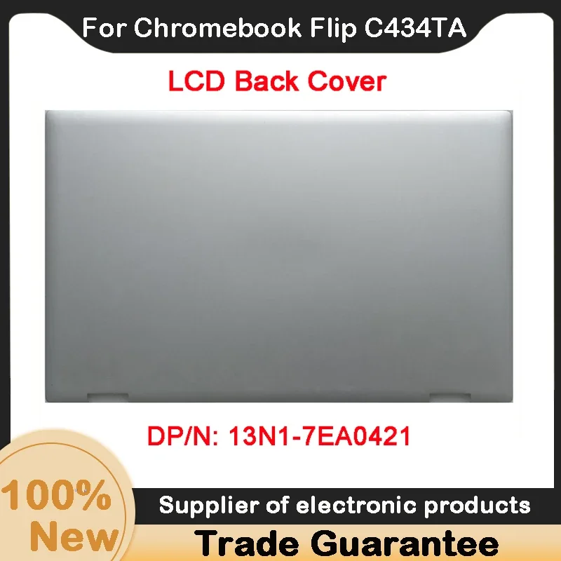 Coque arrière LCD pour Asus Dnomebook, Flip C434TA, 13N1-7EA0421, Nouveau