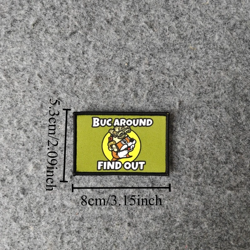 2026 Neue Patches, interessante Moralabzeichen, für Kleidung, Hüte, Rucksäcke usw., mit Klettverschluss – Detail 3