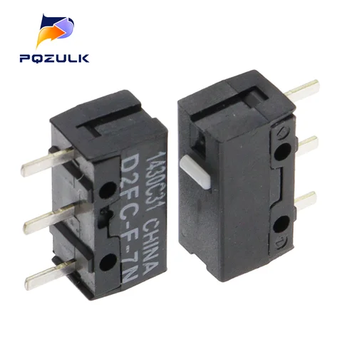 5PCS 새로운 정통 마우스 마이크로 스위치 D2FC-F-7N 마우스 버튼 Fretting D2FC-E-7N D2FC