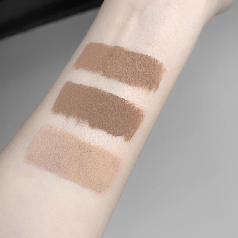 Cappuvini Dye Eyebrow Cream Waterproof Small Comb Eyebrow Powder Eyebrow Pencil Cream Eyebrow Makeup Cosmetic Brown Coffee Color