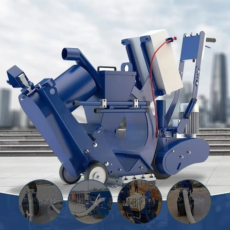 Portable Concrete Floor Surface Paint Remover Shot Blasting Machine Price High Quality Road Shot Blasting Machine