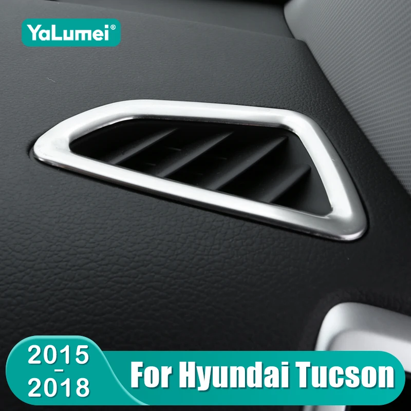 Für Hyundai Tucson TL 2015 2016 2017 2018 Auto Dashboard Klimaanlage Vent Outlet Abdeckung Zubehör