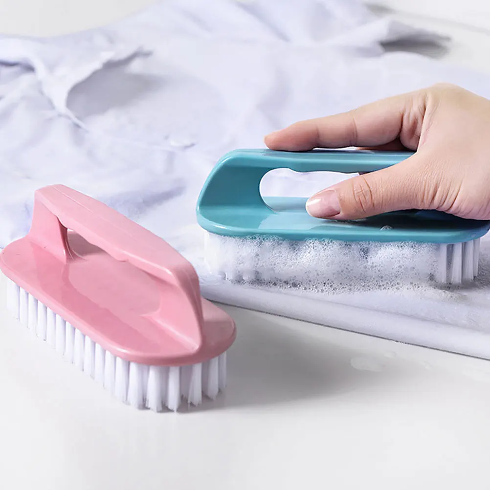 

3pcs Soft Bristle Shoe Brush Cleaning Laundry Scrub Boot Ball PP Clothes Shoes Washing Household Simple Style Plastic