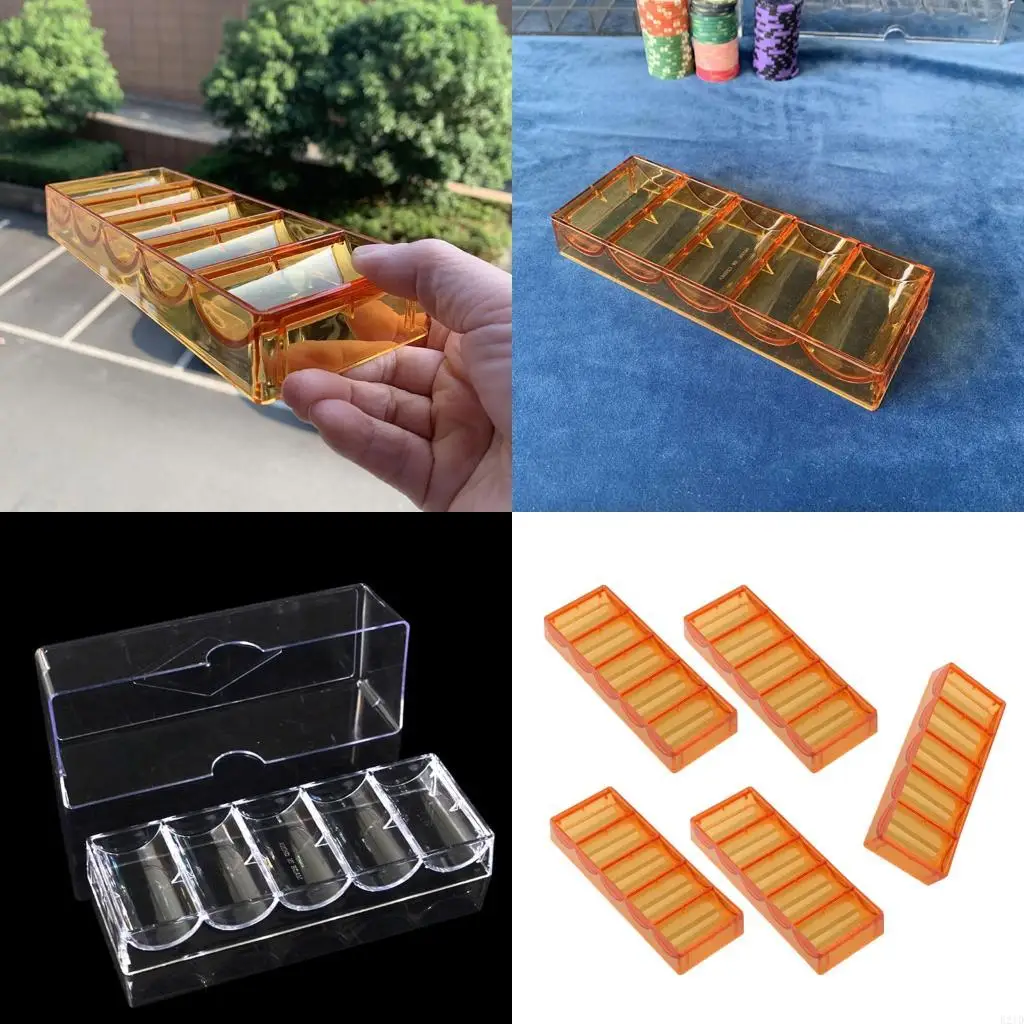 

Compartment Acrylic Case Portable Design For Organized Experience