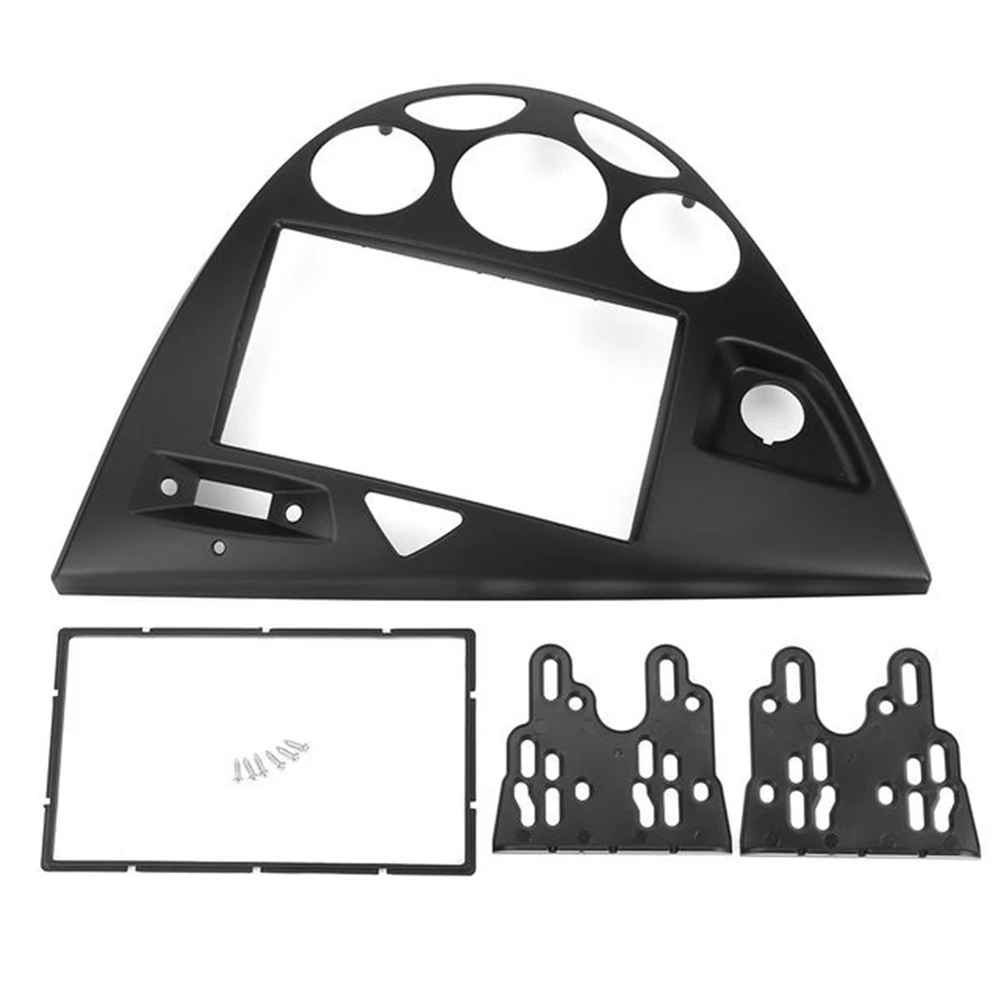 2 Din Radio Fasica for Ford Focus / Fiesta Stereo Panel Radio Trim Kit Face Frame LHD Refitting Installation