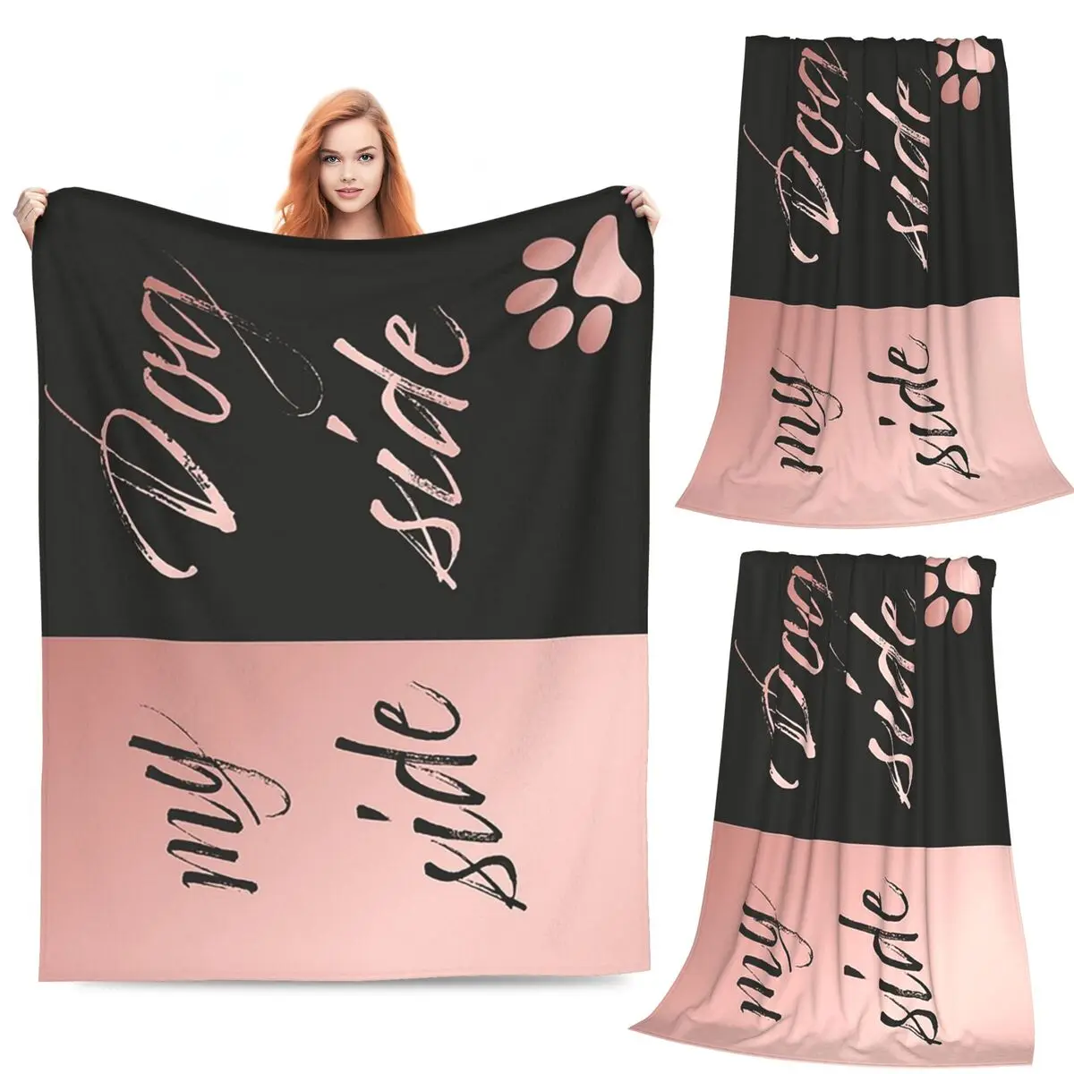 

Моя сторона собаки, забавные одеяла для владельца собаки, флисовое одеяло для дивана, портативное одеяло для дивана, постельные принадлежности, дорожные пледы, покрывало, одеяло