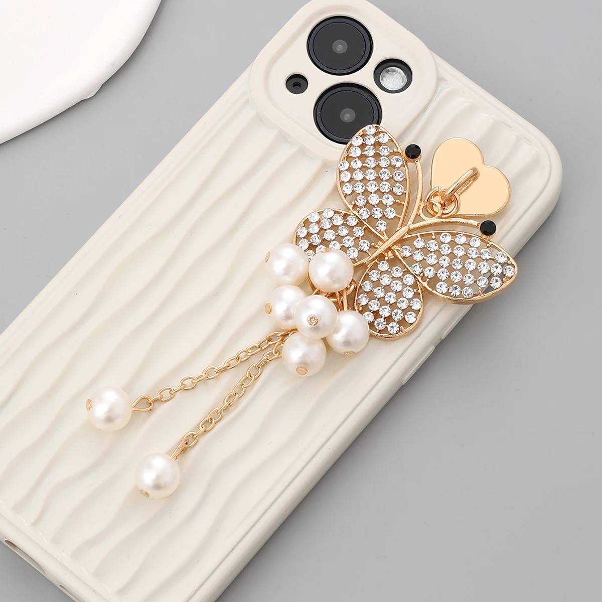 Colorful Butterfly With Pearl - Phone Cases Hong Kong ulasan dan harga
