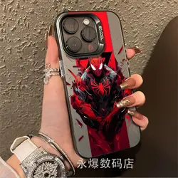 Marvel Spider Man Super Cool Phone Case For iPhone 15 14 13 12 11 Pro Max XR XS X 7 8 Plus Silicone Protective Cover