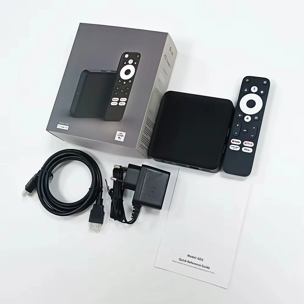 

New Design Wholesale Dcolor GD2 Android 12 Tv Box With Google Assistant With Factory Price