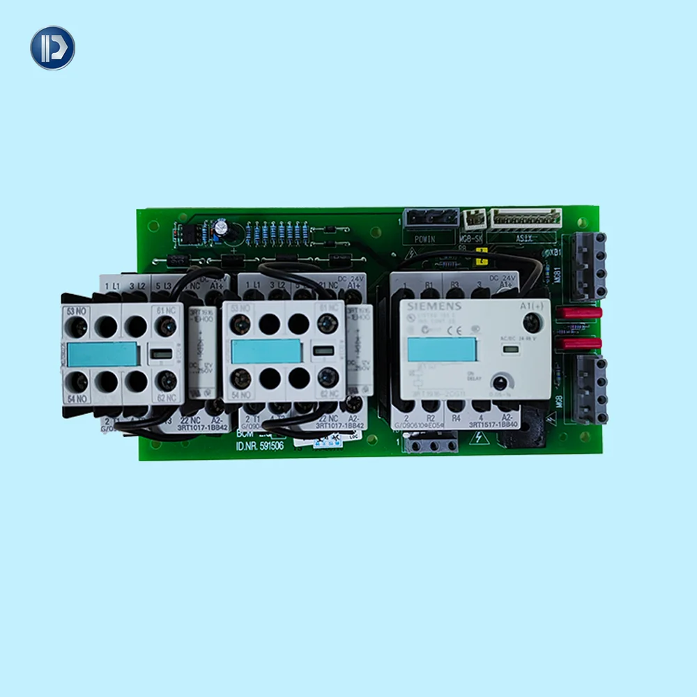 

Оригинальная Рабочая плата релейная плата лифта pcb ID NR. 591506