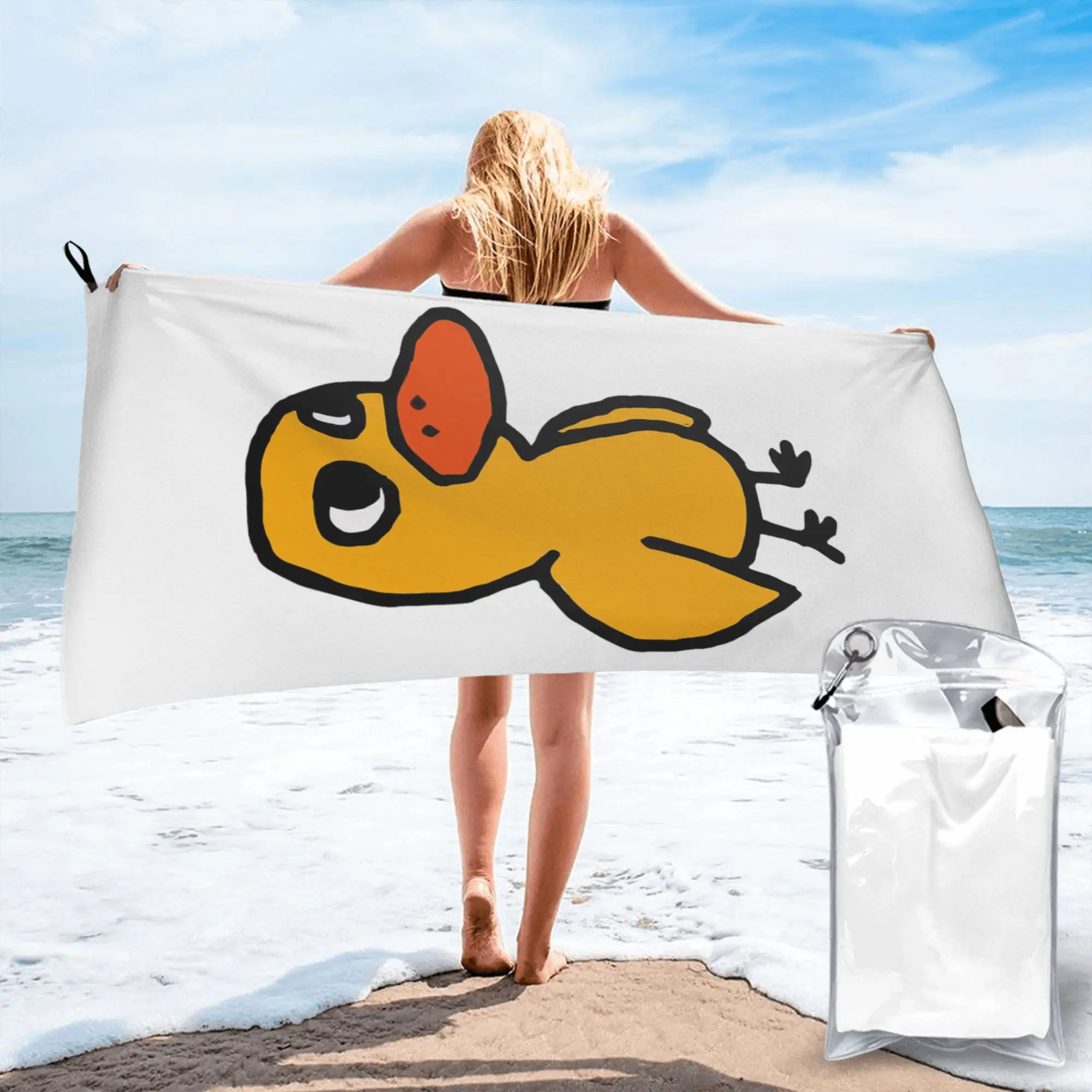 Got Any Grapes - The Duck Song Beach Towel Soft Microfiber Quick Dry Absorbent Quick Towels For Mountain Climbing