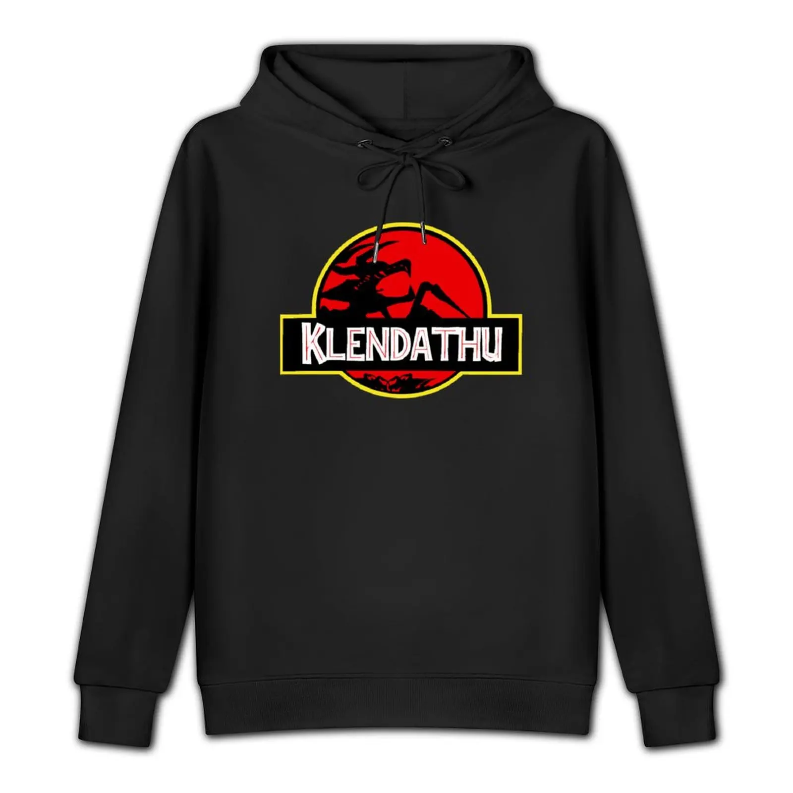 Klendathu - Starship Troopers (Jurassic Park Style) Pullover Hoodie anime clothing mens clothing tracksuits