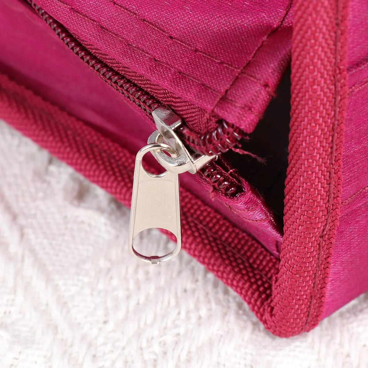

128 Pieces Mercerized Cloth Dvd Storage Bag Large Capacity Cd Organizer Handheld Fashion Storage Pouch Smooth Zipper for Home