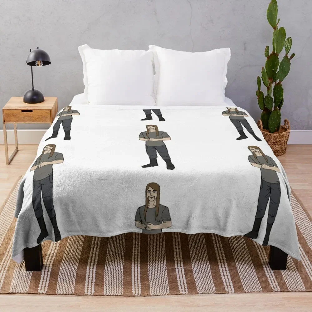 

Toki wartooth Throw Blanket Bed Fashionable Soft Beds Luxury St Soft Plaid Blankets
