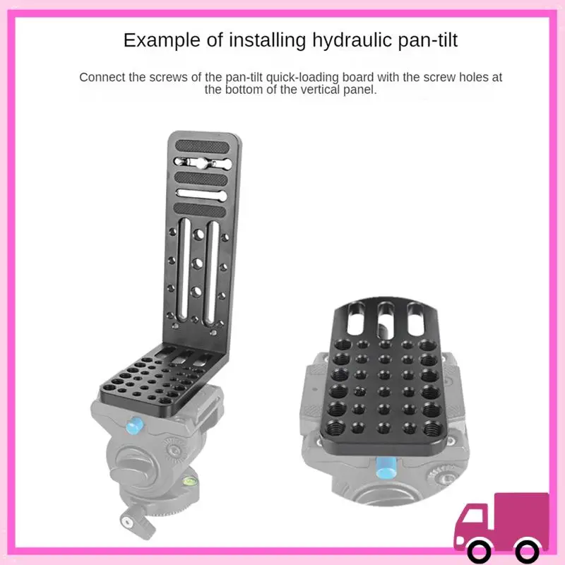 

Компактная быстросъемная пластина стабилизатора Ruyi S, универсальная L-образная вертикальная съемная пластина, штатив для зеркальной фотокамеры, гидравлическая пластина головки Acce