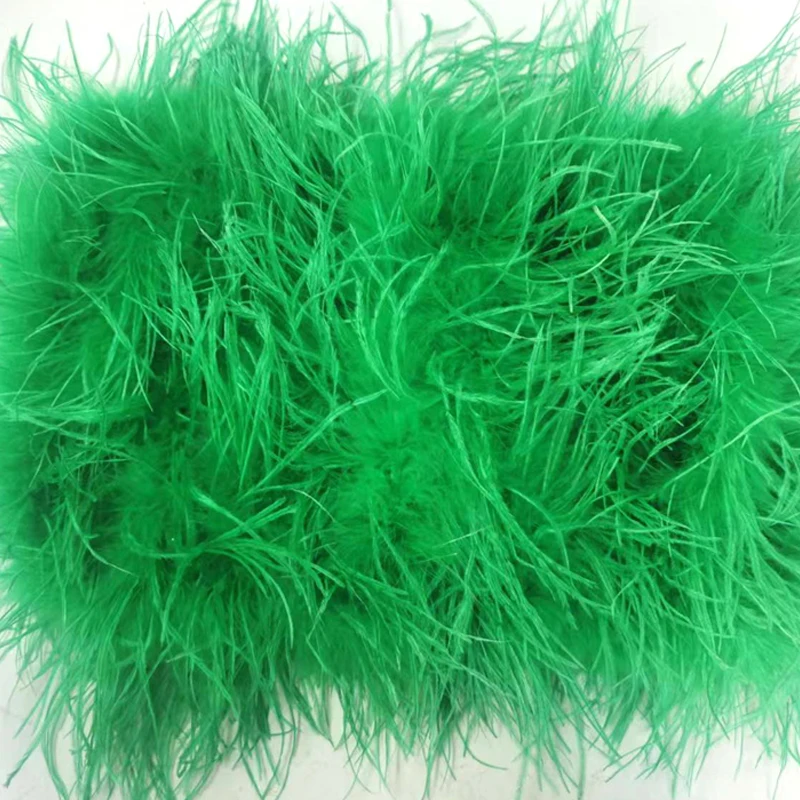 Neuestes Design, stilvolles 100 % Straußenhaar, Ärmellänge 55 cm, mehrfarbig, maßgeschneidert, für Mode, Club und Party, Bankett, vielseitig – Detail 26