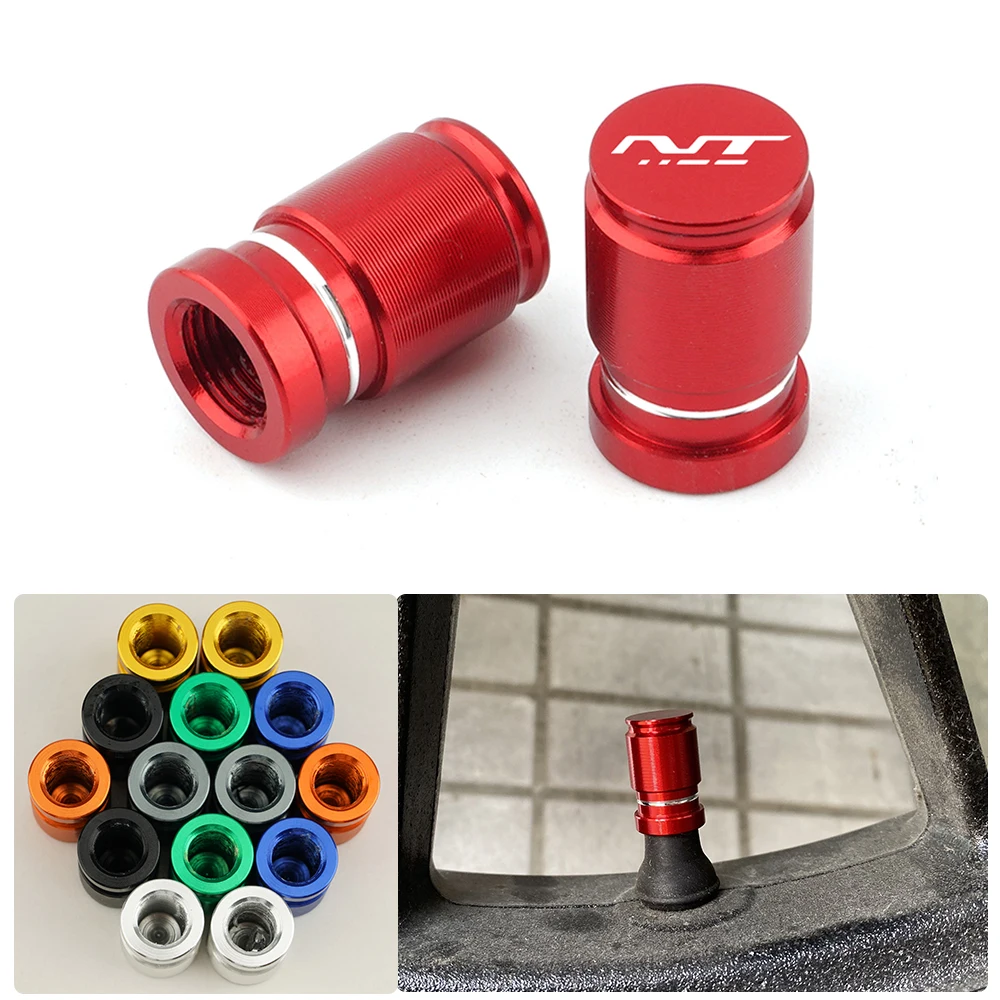 For Honda NT1100 NT 1100 2021 2022 2023 Motorcycle CNC Accessories Wheel Tire Valve Caps Airtight Covers