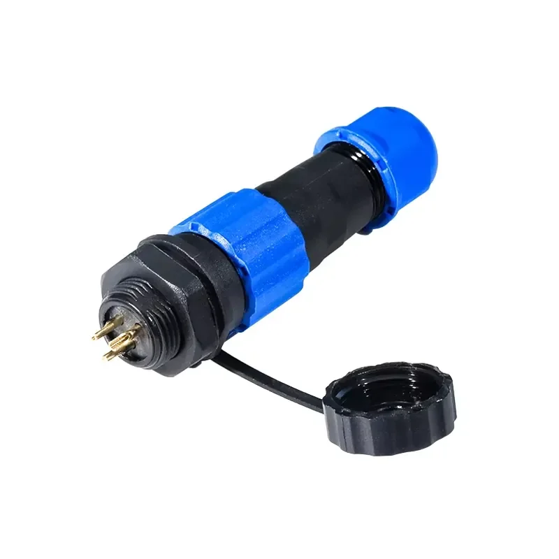 

3 Pin Plug FCONNR Electrical Waterproof Connector Power Connector for Stage Lights