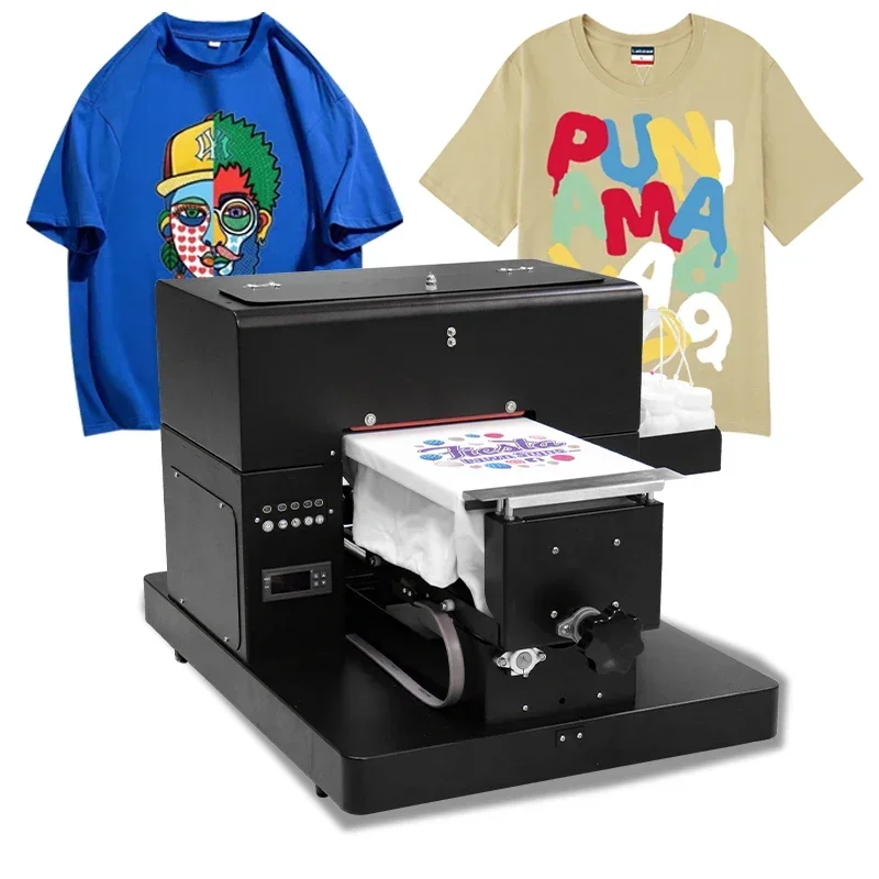 Flatbed printer A4 size DTG printer for T-shirt phone case printing with lowest price and high quality Model Number MFA4-6