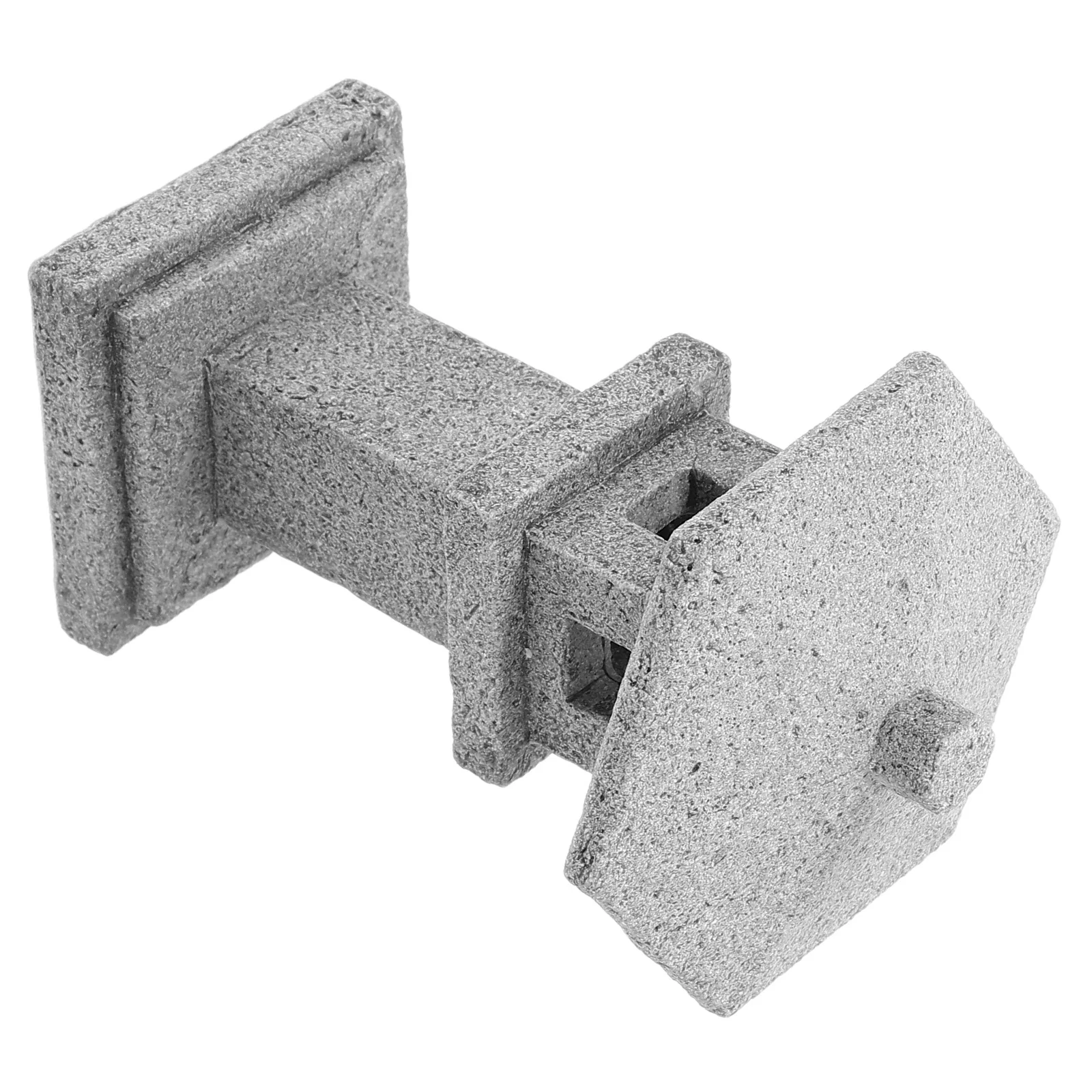 

1 Set Mini Pagoda Pavilion Ornament For Garden Home Decor Simulation Six-Sided Pavilion Statue Micro Landscape Outdoor Indoor