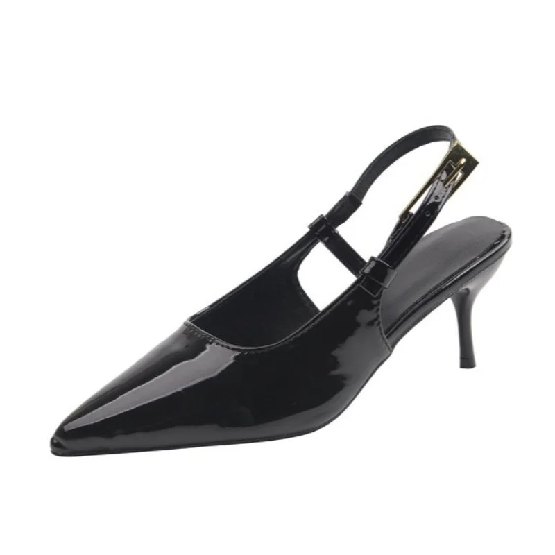 Traf Metal Big Toe Loop Flache Sandalen 2024 Vierkant kopf Open Toe Cross Strap Flatfrom Sommer neue Freizeit Sandalen Schuhe für Frauen