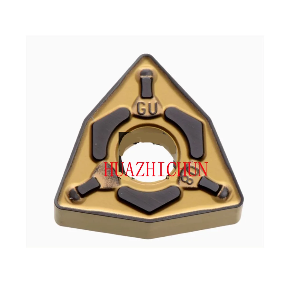 

HUAZHICHUN WNMG080404N-GU AC630M Carbide Inserts Milling Cutter Tool