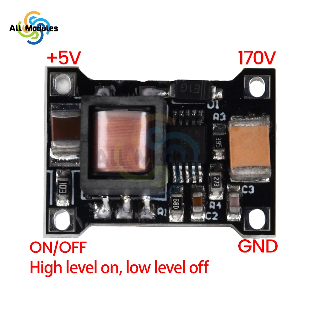 DC to DC Step Up Converter DC Voltage Regulator Converter Step Up Power Module Supply Module 5V-9V to 170V