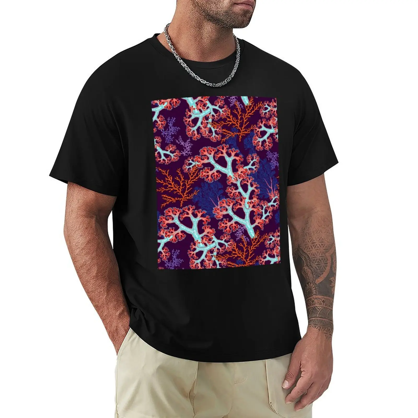 

coral dream T-Shirt customs man clothes sublime mens funny t shirts