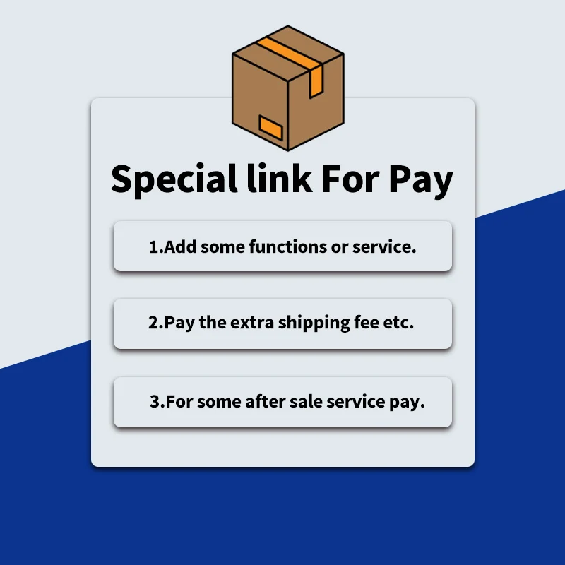 Special Link for Our Customers to pay the extra fee