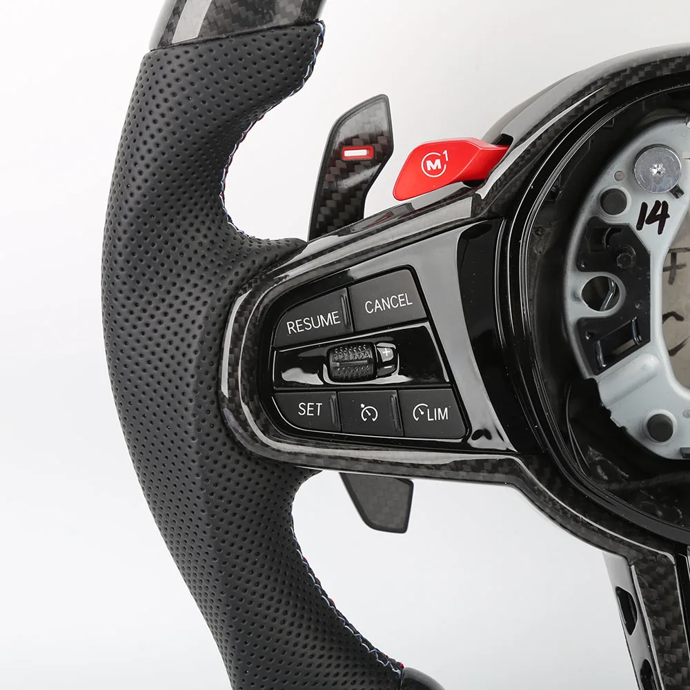 High Quality Carbon Fiber Leather Wear-resistant Steering Wheel for All  Series 1-7series