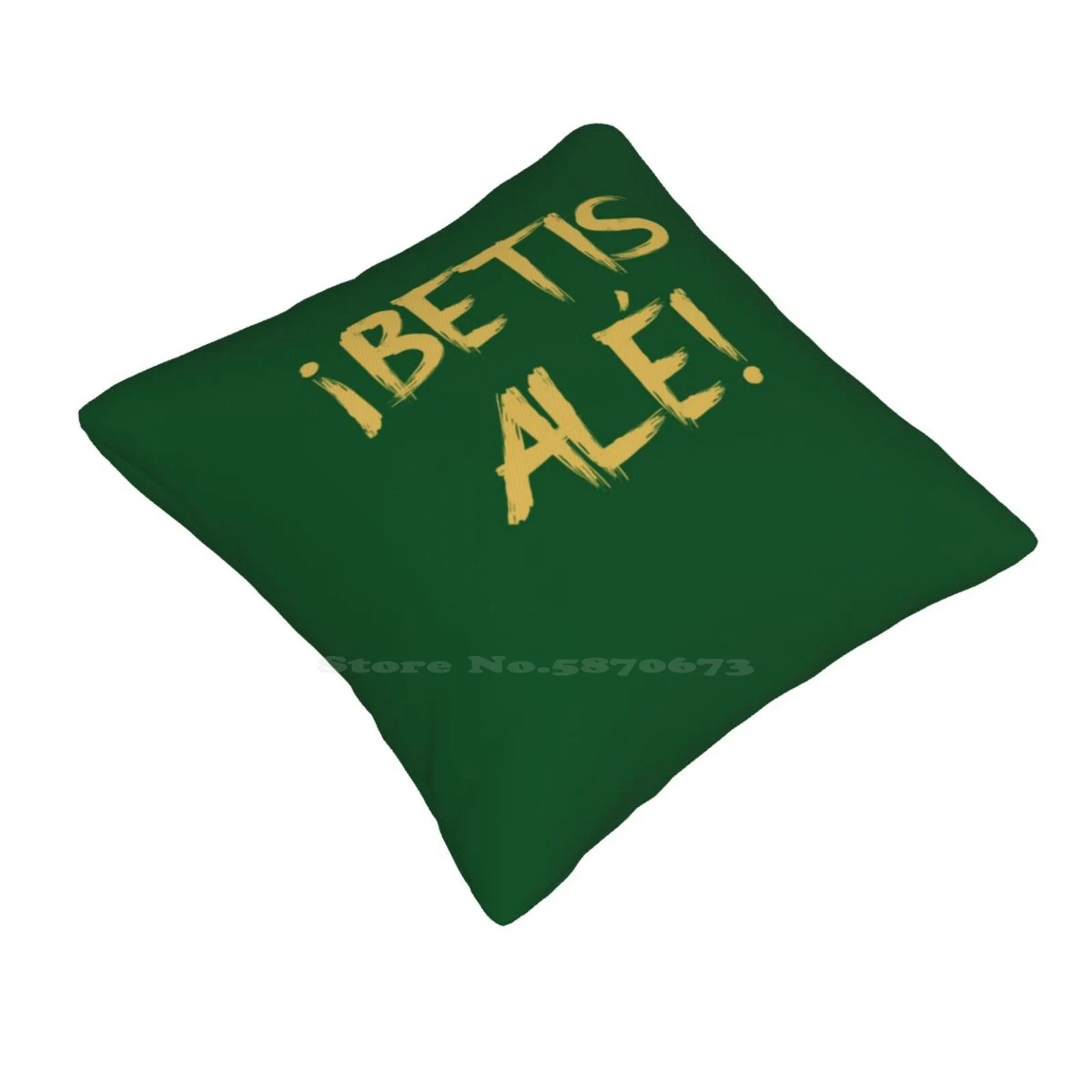 ? Betis Alé! Gold Pillows Case Bedroom Home Decoration Sevilla Espa ? A Spain Los Verdiblancos Verderones Béticos