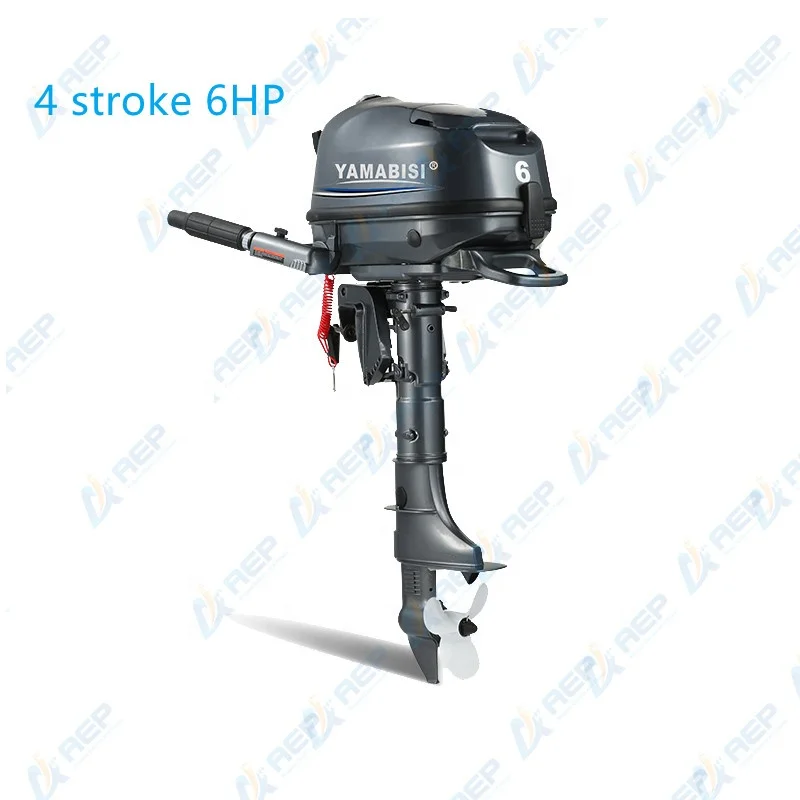 

Tiller Control YAMABISI 4 Stroke 6 HP Outboard Engine Outboard Engine Boat Motor Boat Engine