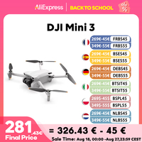 DJI Mini 3 Lightweight and Foldable Mini Camera Drone with 4K HDR Video 38 min Flight Time Real Vertical Shooting New Original