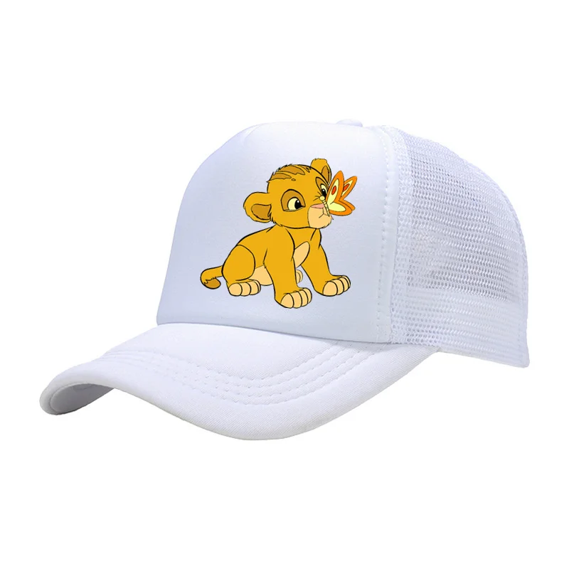 2024 Lion King Children\'s Baseball Hat New Cool Cartoon Peaked Cap Outdoor Sports Sun Protection Casual Boy Sun Protection Hat