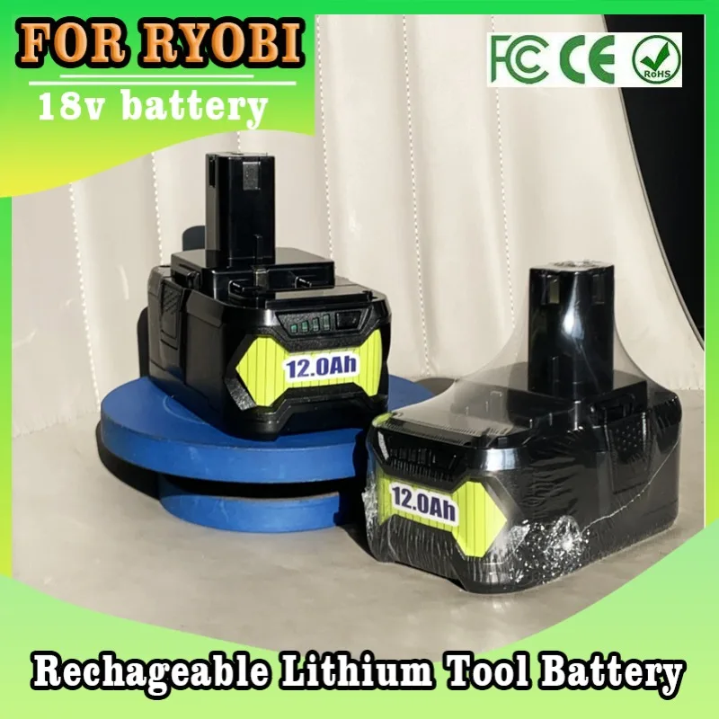 

For RYOBI 18V lithium battery p08/p1078 power tool cordless drill inflator battery