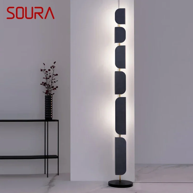 

SOURA Contemporary Floor Lamps Designer Creativity Living Rooms Bedrooms Hotels Villas Minimalist Artistictic Lighting Fixtures